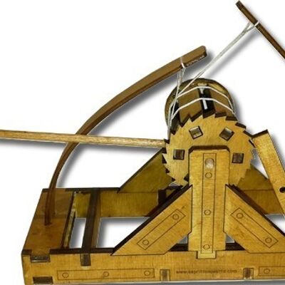 Maquette de Catapulte Léonard de Vinci