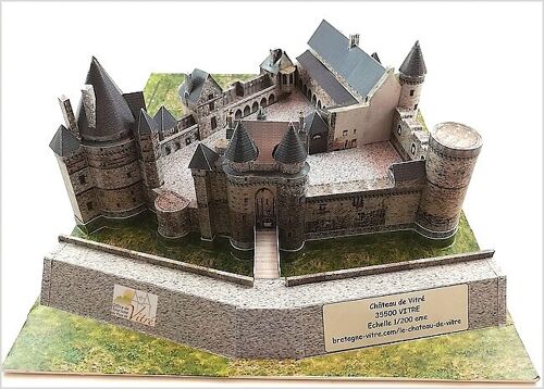 Maquette du Château de Vitré -35
