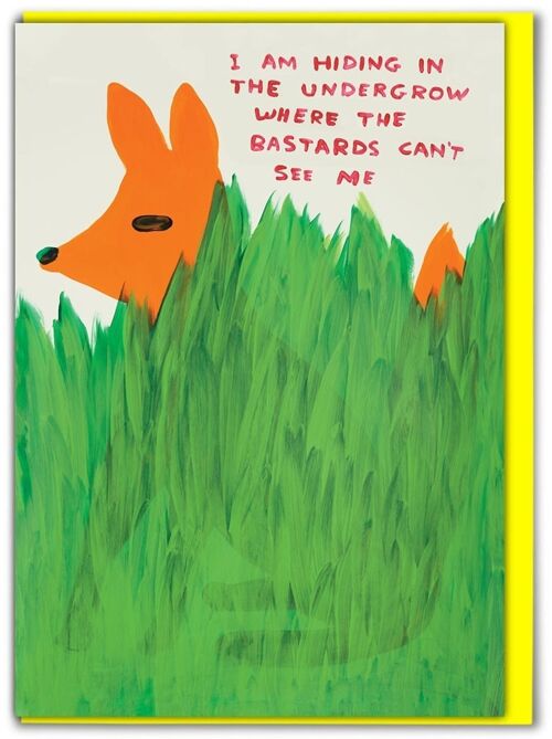 Birthday Card - Funny Everyday Card - Bastards Can't See