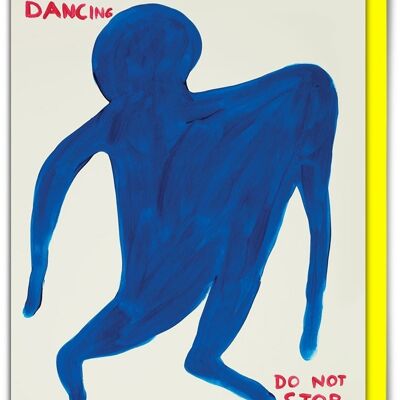 Birthday Card - Funny Everyday Card - Keep Dancing