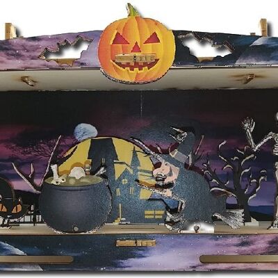 Maquette Vitrine 3D Halloween