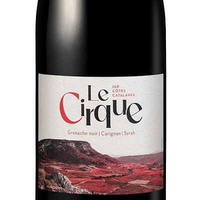 Le Cirque - Rouge - 75cl - Vignerons de Tautavel Vingrau - Vin de Pays des Côtes Catalanes