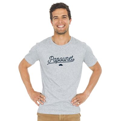 PAPOUNET HEATHER GREY TSHIRT