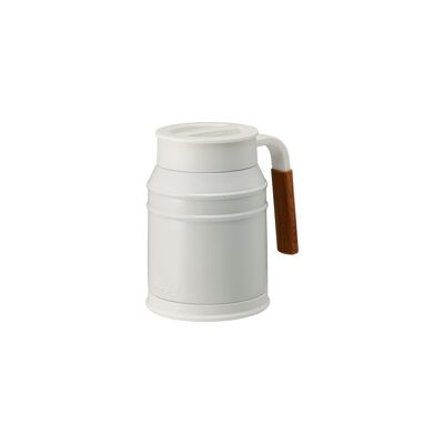 Ivory thermos mug 400 ml - Thermal Mug / Mosh Collection!,a 400 ml insulated stainless steel tank for hot drinks, coffee, tea, chocolate / cold drinks, natural water... Eco-responsible commitment, sustainability and zero waste.