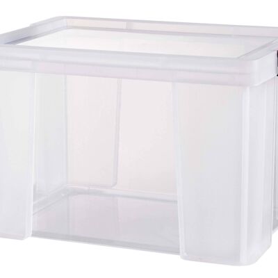 45-Liter-Aufbewahrungsbox mit aufsteckbarem Deckel – 4501001 Clip'N Store