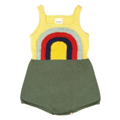 Ahoy Sunsuit Seaweed Green