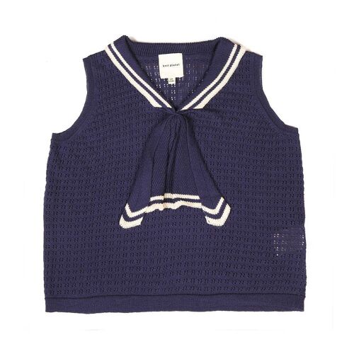 Bow Blouse Navy