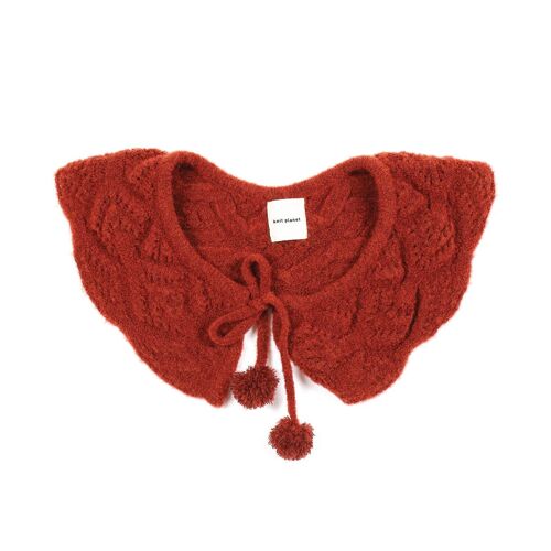 Butterfly Collar Maroon