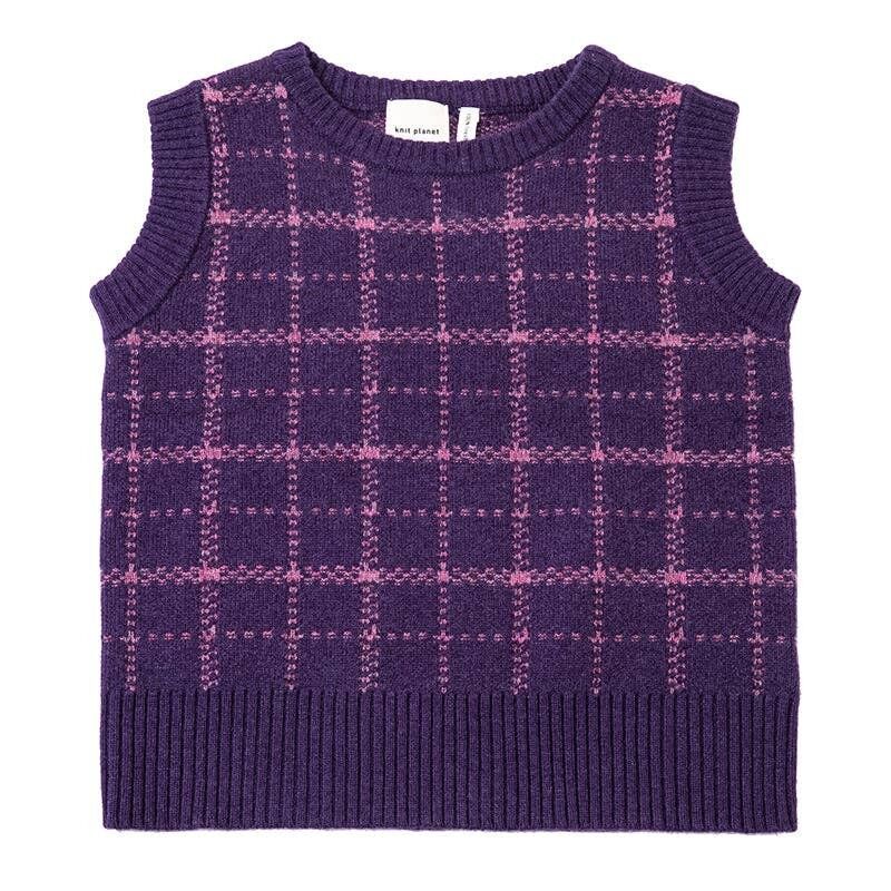 Buy wholesale Checkered Vest Pansy