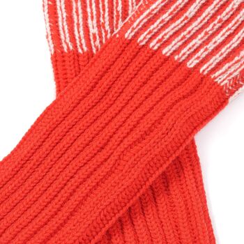 Chunky Leg/Wrist Warmer Scarlet 2