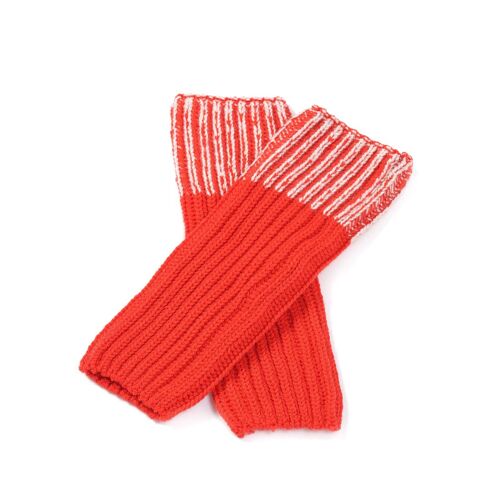 Chunky Leg/Wrist Warmer Scarlet