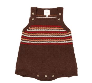 Barboteuse Cosy Marron 1