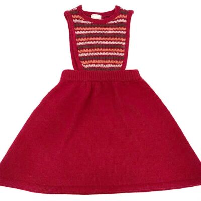 Hannah Dress Crimson