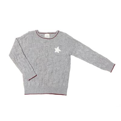 Pull Guimauve Gris