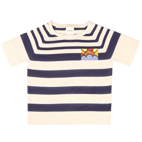 Nautical Top Navy Stripe