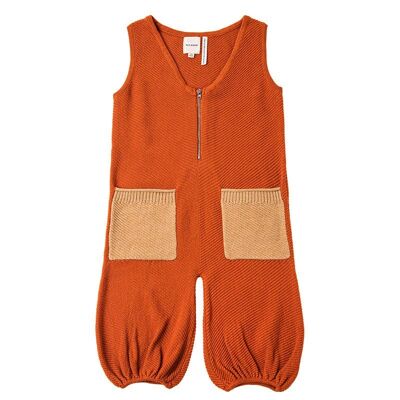 Pocket Playsuit Pumpkin