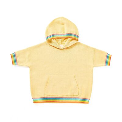 Rainbow Hoodie Vanilla