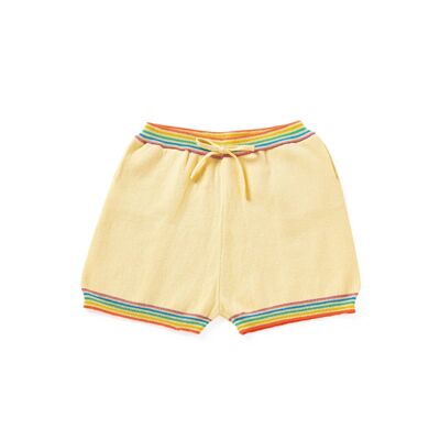 Regenbogen Shorts Vanille