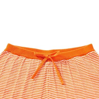 Short Côtelé Orange 3