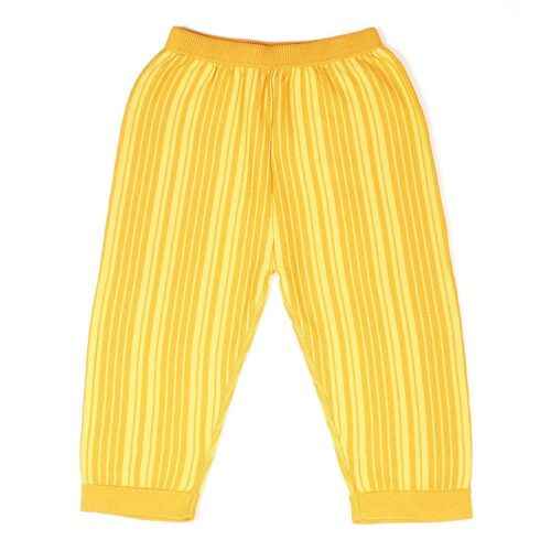 Stripe Cropped Trousers Sun/Gold