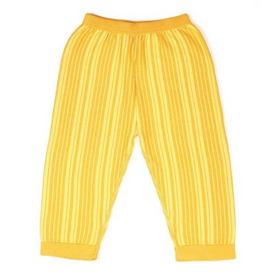 Stripe Cropped Trousers Sun/Gold