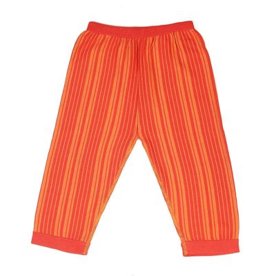 Pantalones Cortos De Rayas Amanecer/Coral
