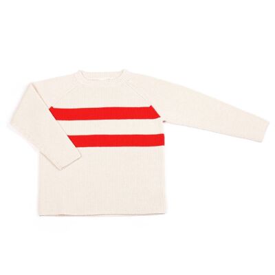 Stripe Jumper Cream