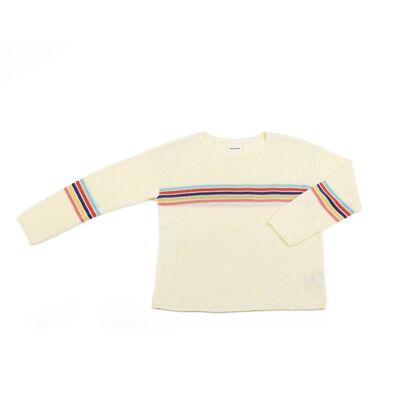 Super bequemer Pullover Creme