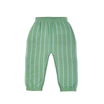 Pantalon Large Vert 1