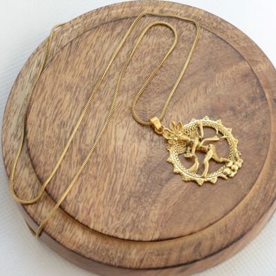 Kettenanhänger Shiva  gold oder silber | Nataraja Kette | necklace tribal | Boho necklace | Indian necklace | Kette König des Tanzes