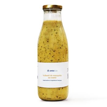 Velouté de courgette au comté bio - courgettes du Doubs  - 75 cl 1