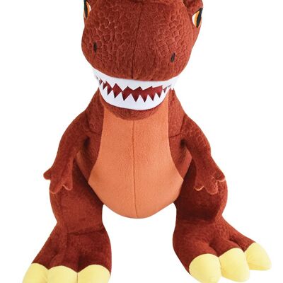 PELUCHE TIRANOSAURIO LOS JEMINOSAURIOS 45CM