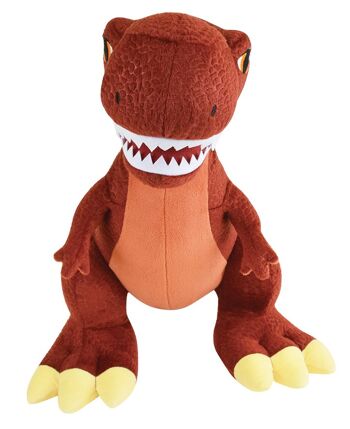 LES JEMINOSAURES TYRANNOSAURUS PELUCHE 45CM 1