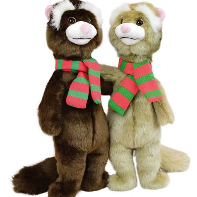 TOODOO FERRET PLUSH 40CM 2 AST