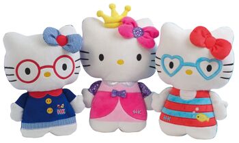 HELLO KITTY PELUCHE CALIN 25CM 3AST 1