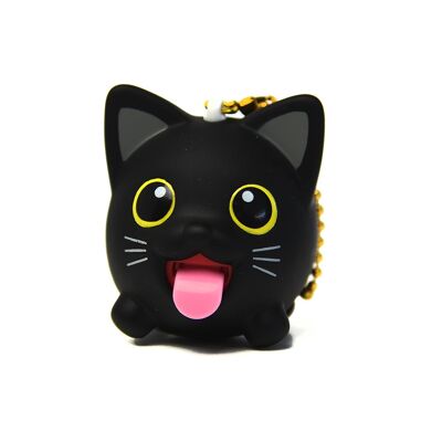 JIBBER PET CHARMS CAT-A Black