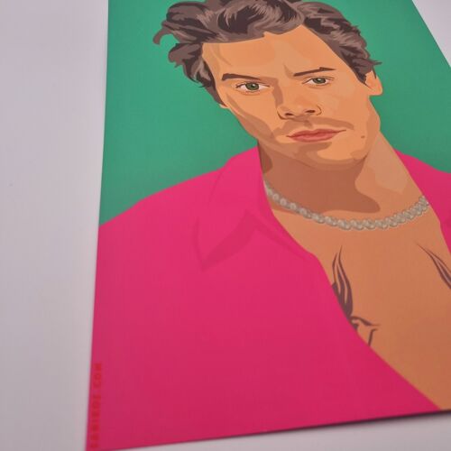 Harry Styles - Fine Line A4 Poster