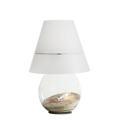 Bonbonne Mini - Lampe de table d'intérieur blanche