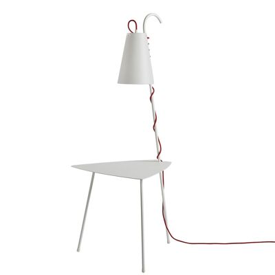 Chiara - Couchtisch mit Lampe, Sandylex Pearl