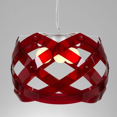 Nuclea - Suspension Lamp with three lights - 51 Red