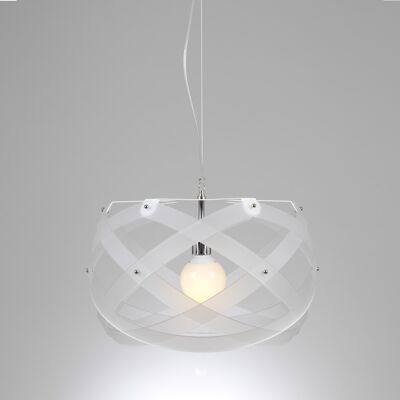 Nuclea Media - Suspension Lamp - 12 Satin White