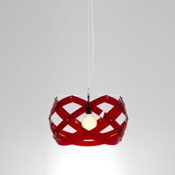 Nuclea Piccola - Lampe à Suspension - 51 Rouge