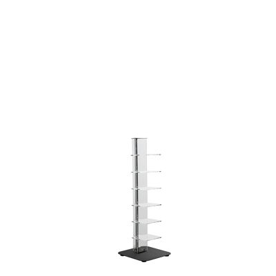 Ziadele - Bookcase with 6 shelves - 10 White