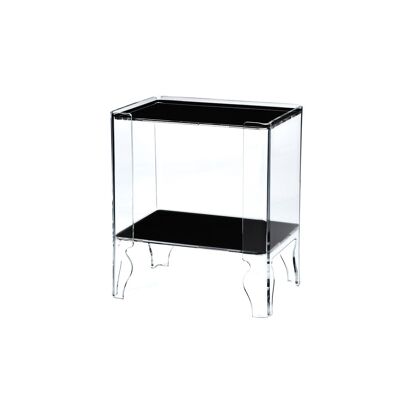 Bonbonne Mini - Lámpara de Mesa para Interior Transparente - 05 Negro