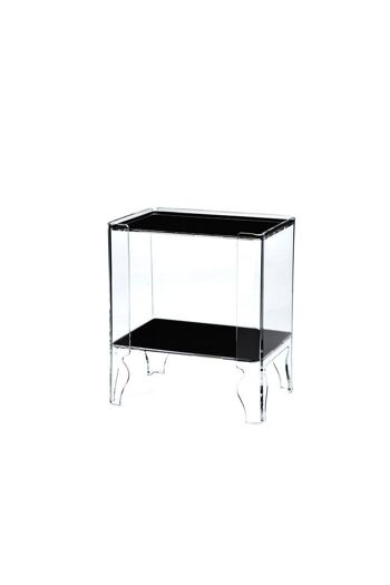 Chiara - Table basse avec lampe, Sandylex Pearl - 05 Noir 3