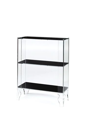 Chiara - Table basse avec lampe, Sandylex Pearl - 05 Noir 2