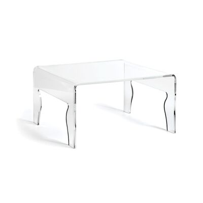 Chiara - Tavolino con Lampada, Sandylex Pearl - 10 Bianco
