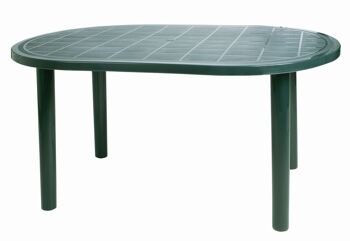 TABLE GALA 140x90 VERT FONCÉ VT01091 1