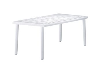 TABLE SÉVILLE 180X90 BLANC VT01287 1