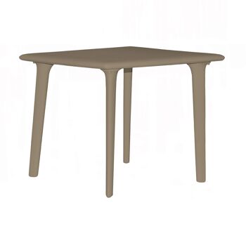 NOUVEAU TABLE DESSA 90x90 CHOCOLAT VT01682 1